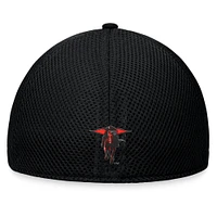 Casquette Spacer Flex noire Texas Tech Red Raiders Top of the World pour hommes