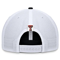 Men's Top of the World Black Texas Tech Red Raiders Trucker Adjustable Hat