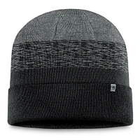 Men's Top of the World Heather Black Texas Tech Red Raiders Frostbite Cuffed Knit Hat