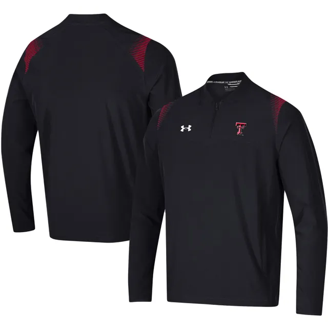 Under Armour Black Texas Tech Red Raiders Motivate 2.0 Half-Zip Jacket