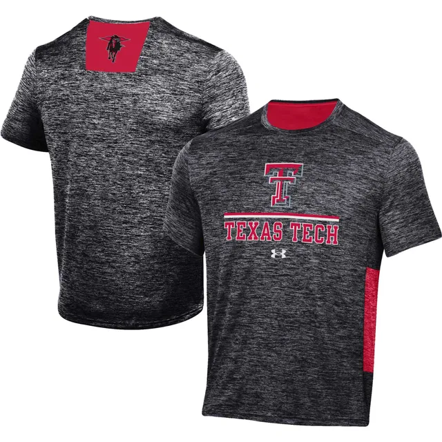 Men's Under Armour Black Texas Tech Red Raiders Performance Replica  Baseball Jersey