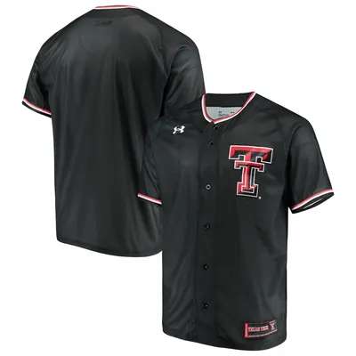 Youth #1 Red Texas Tech Red Raiders Football Jersey