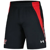 Men's Under Armour Black Texas Tech Red Raiders Vent Shorts