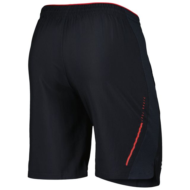 Under Armour Texas Tech Red Raiders Short tissé pour homme Noir