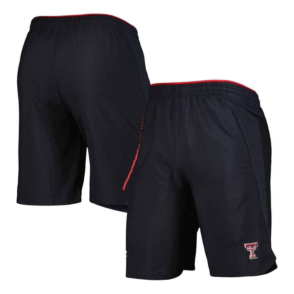 Men's Under Armour Black Texas Tech Red Raiders Woven Shorts