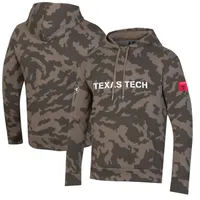 Men's Colosseum Black Texas Tech Red Raiders OHT Military Appreciation Camo  Logo Hoodie Sleeveless T-Shirt