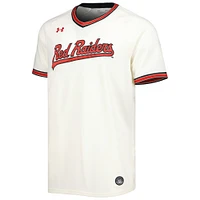 Under Armour Texas Tech Red Raiders Réplique Baseball Jersey Homme Crème