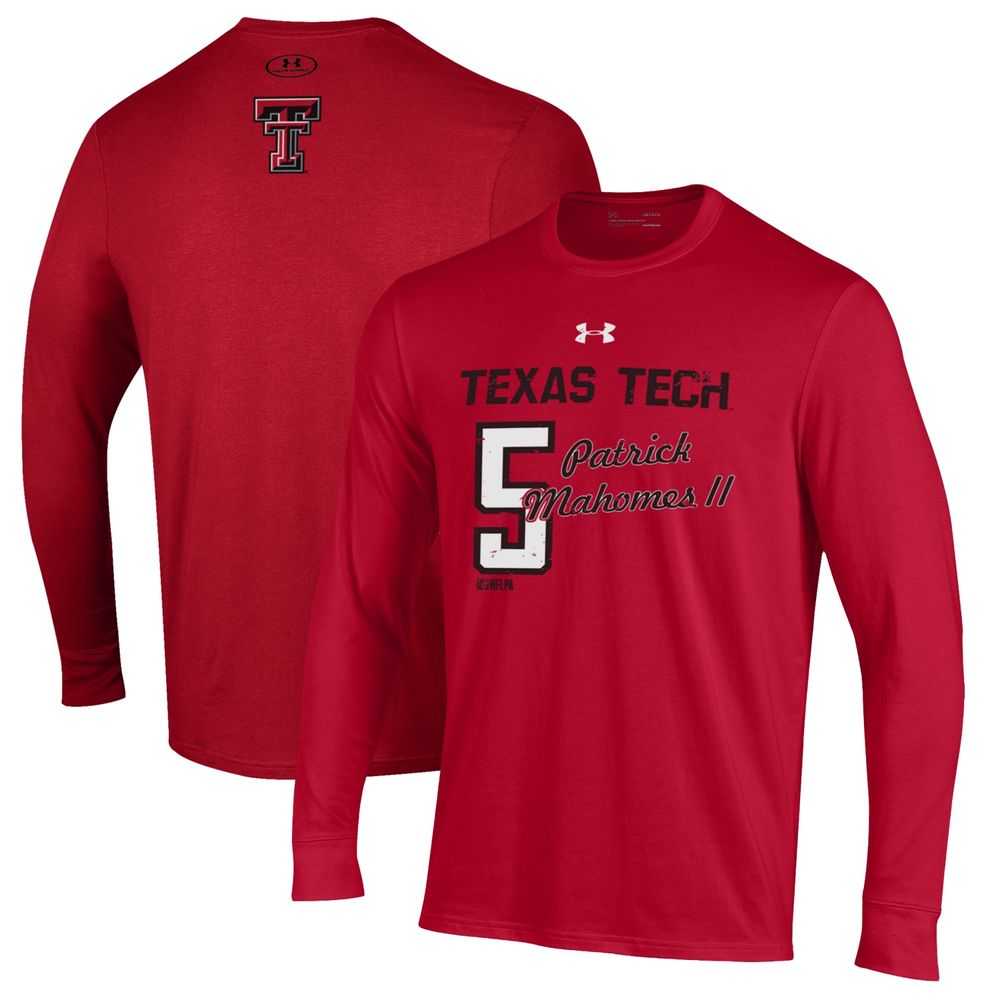 Under Armour Texas Tech Mahomes 2X MVP White Performance Cotton Long –  Red Raider Outfitter