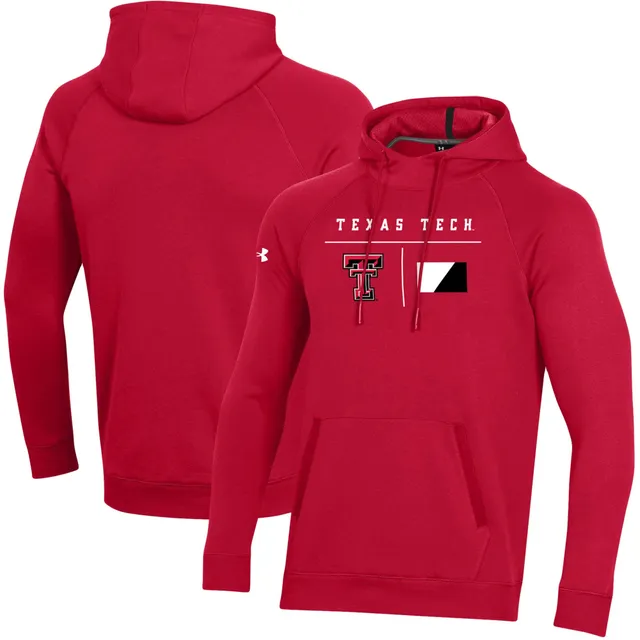 Texas Tech Red Raiders Stadium Athletic Youth Big Logo Pullover Hoodie - Black