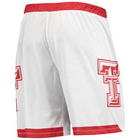 Men's Under Armour White Texas Tech Red Raiders Alternate Replica Basketball Shorts