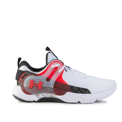 Men's Under Armour White Texas Tech Red Raiders HOVR Apex 3 Sneakers