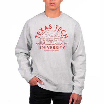 Texas Tech Red Raiders Uscape Apparel Premium Fleece Crew Neck Sweatshirt