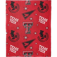 Northwest x Disney Texas Tech Red Raiders Mickey Hugger Pillow & Silk Touch Throw Set