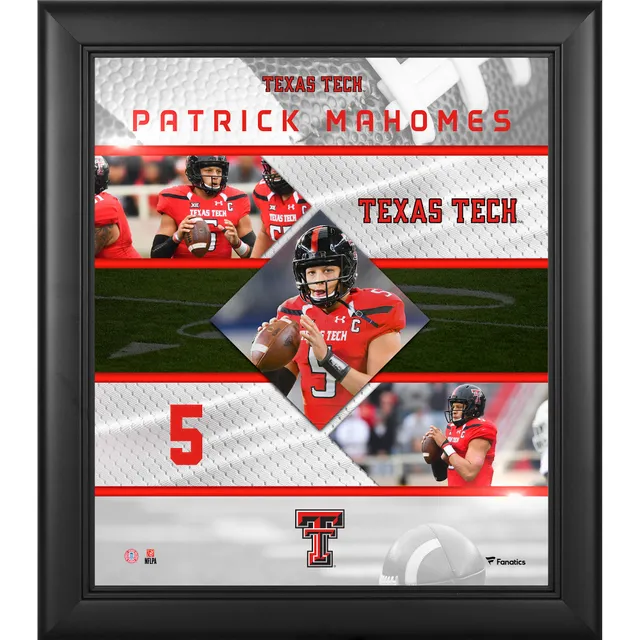 Patrick Mahomes Texas Tech Red Raiders Unsigned Running Photograph