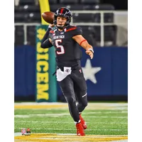 Patrick Mahomes Texas Tech Red Raiders Unsigned Black