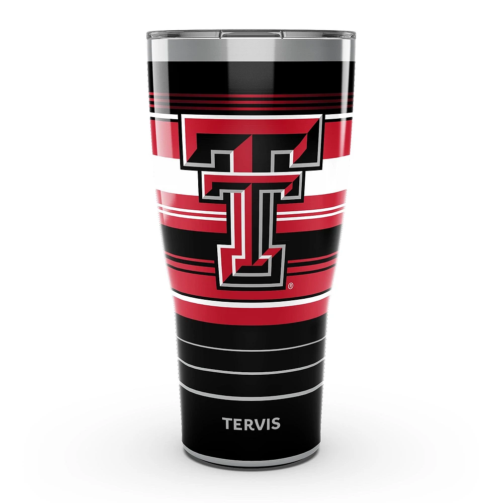 Tervis Texas Tech Red Raiders 30oz. Gobelet en acier inoxydable à rayures Hype