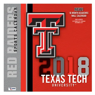 Texas Tech Red Raiders 2018 12" x 12" Team Wall Calendar