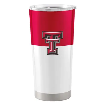 Texas Tech Red Raiders 20oz. Colorblock Stainless Steel Tumbler