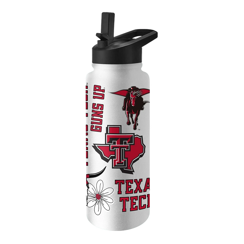 Texas Tech Raiders rouges 34 oz. Bouteille Quencher native