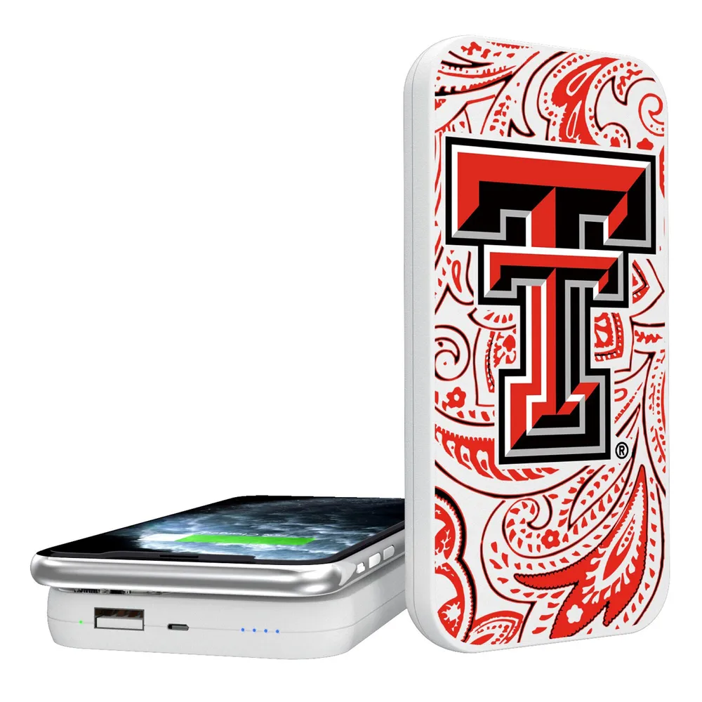 Las Vegas Raiders Endzone Solid Design Wireless 5000mAh Powerbank