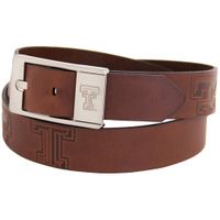 Texas Tech Red Raiders Brandish Leather Belt - Brown