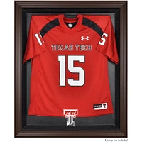 Texas Tech Red Raiders Brown Framed Logo Jersey Display Case