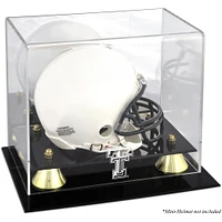 Texas Tech Red Raiders Golden Classic Logo Mini Helmet Display Case