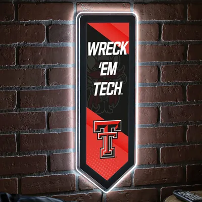 Texas Tech Red Raiders LED Wall Pennant