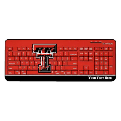 Texas Tech Red Raiders Personalized Wireless Keyboard