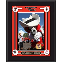 Texas Tech Red Raiders Raider Red 10.5'' x 13'' Sublimated Mascot Plaque