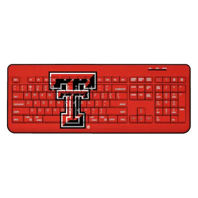 Texas Tech Red Raiders Solid Design Wireless Keyboard