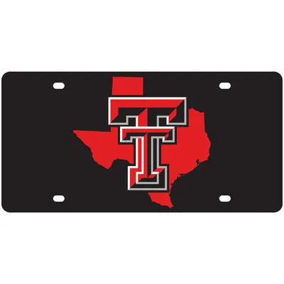 Texas Tech Red Raiders State Pride License Plate