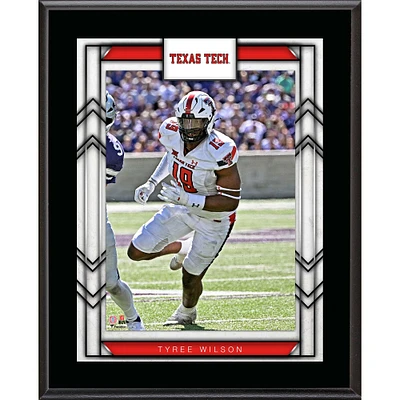 Tyree Wilson Texas Tech Red Raiders 10.5" X 13" Sublimated Player Plaque