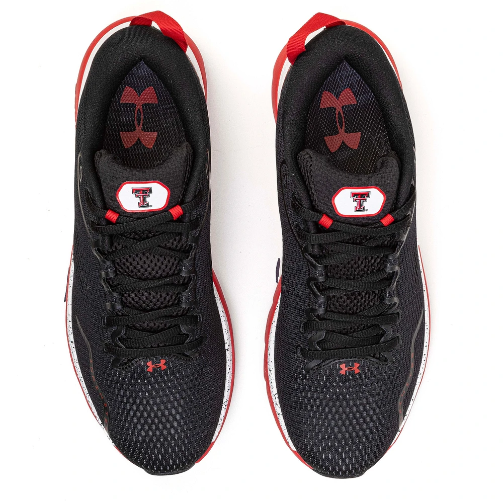 Under Armour  Black Texas Tech Red Raiders Infinite 5 Running Shoes