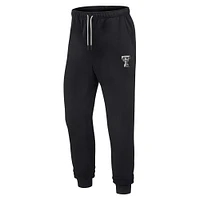 Pantalon de jogging unisexe Fanatics Texas Tech Red Raiders Elements en polaire super doux noir