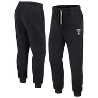 Unisex Fanatics Black Texas Tech Red Raiders Elements Super Soft Fleece Jogger