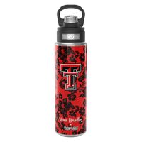 Vera Bradley x Tervis Texas Tech Red Raiders 24oz. Wide Mouth Bottle with Deluxe Lid