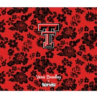 Vera Bradley x Tervis Texas Tech Red Raiders 24 oz. Bouteille à large ouverture avec couvercle de luxe