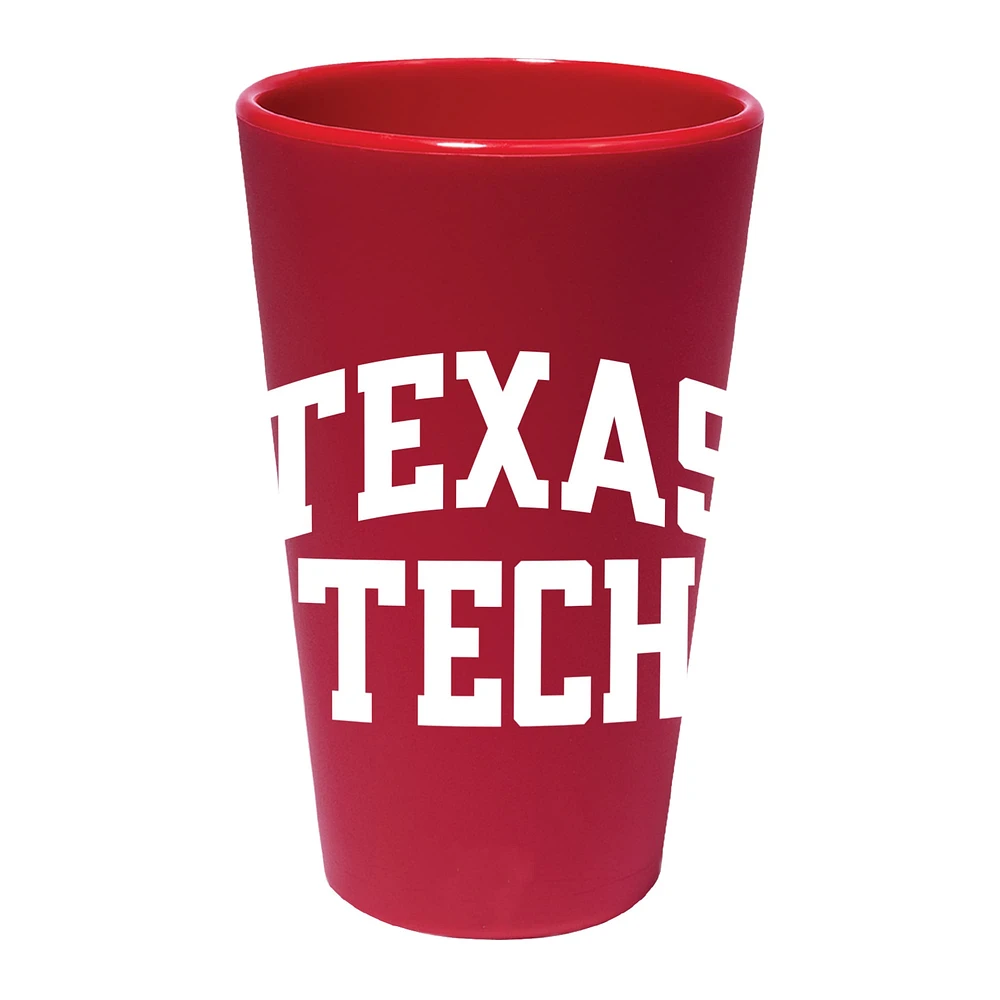 WinCraft Texas Tech Red Raiders 16oz. Team Color Silicone Pint Glass