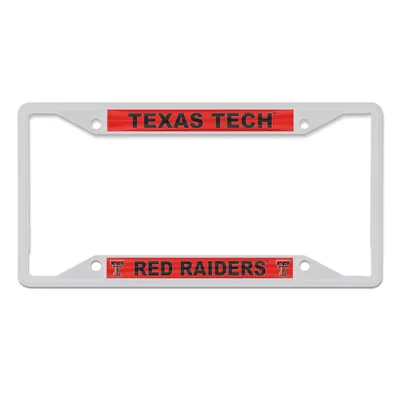Texas Tech Red Raiders WinCraft Chrome Color License Plate Frame