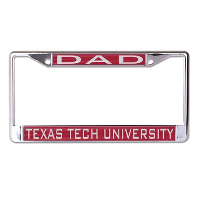 Texas Tech Red Raiders WinCraft S/L Dad License Plate Frame