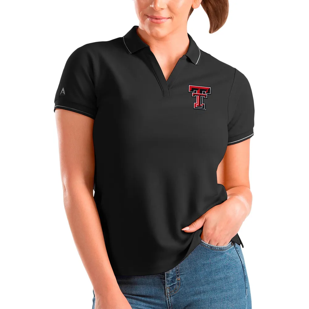 Lids Texas Rangers Antigua Women's Logo Legacy Pique Polo