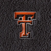 Women's Charcoal Texas Tech Red Raiders Fluffy Cowl Pullover