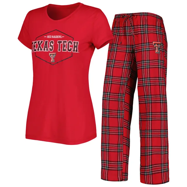 Lids Louisville Cardinals Concepts Sport Women's Badge T-Shirt & Flannel  Pants Sleep Set - Red/Black
