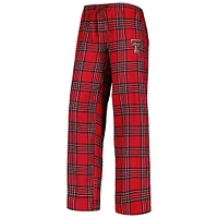 Women's Concepts Sport Red/Black Texas Tech Red Raiders Badge T-Shirt & Flannel Pants Sleep Set