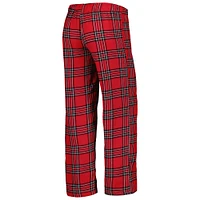 Women's Concepts Sport Red/Black Texas Tech Red Raiders Badge T-Shirt & Flannel Pants Sleep Set