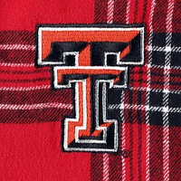Women's Concepts Sport Red/Black Texas Tech Red Raiders Badge T-Shirt & Flannel Pants Sleep Set