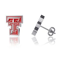 Women's Dayna Designs Texas Tech Red Raiders Enamel Post Earrings