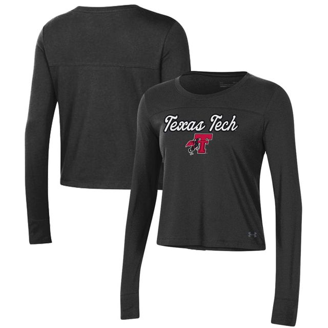 Under Armour Texas Tech Red Raiders T-shirt court à manches longues pour femme