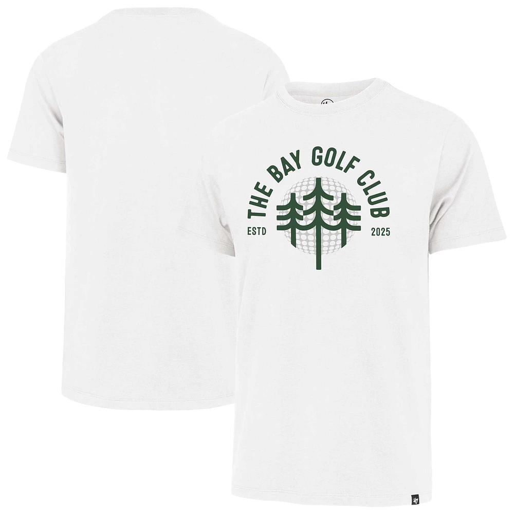 Men's '47  White TGL The Bay Golf Club Franklin T-Shirt